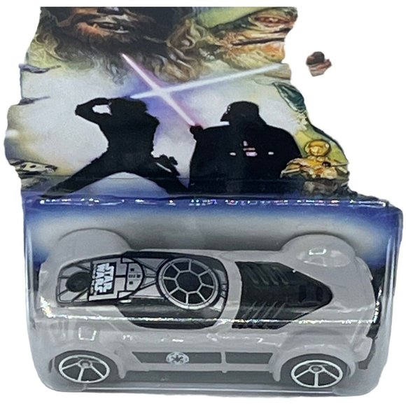 HOT WHEELS Star Wars Movie Series BALLISTIK Matte Gray Chrome OH5's Chewy Jabba - Picture 5 of 10